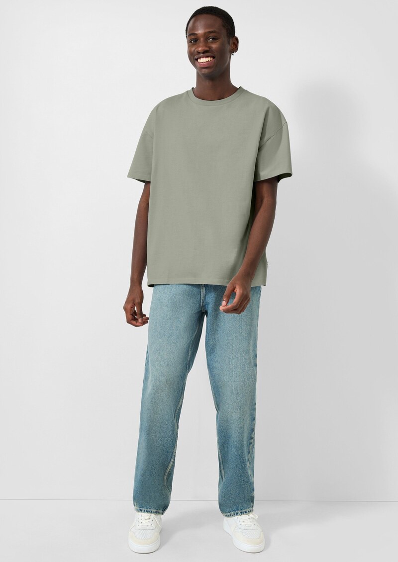 Gewaschenes Print T-Shirt