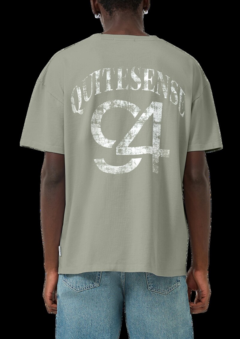 Gewaschenes Print T-Shirt