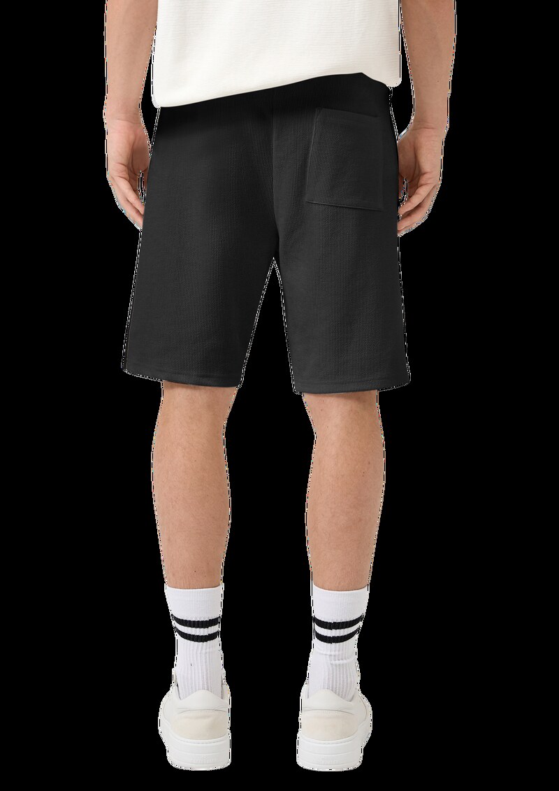 Jogger Short mit Ottomanstruktur