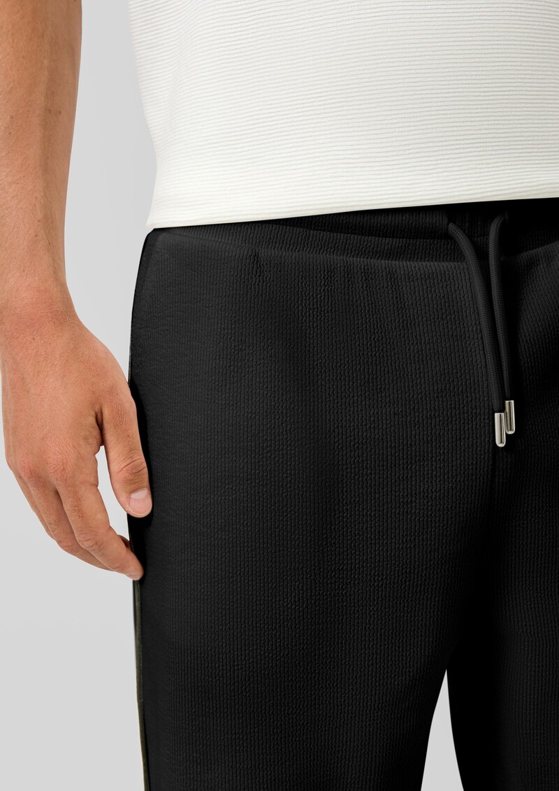 Jogger Short mit Ottomanstruktur