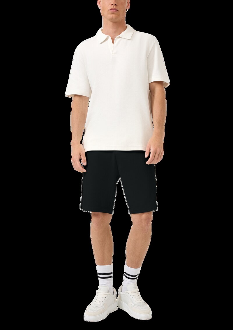 Jogger Short mit Ottomanstruktur