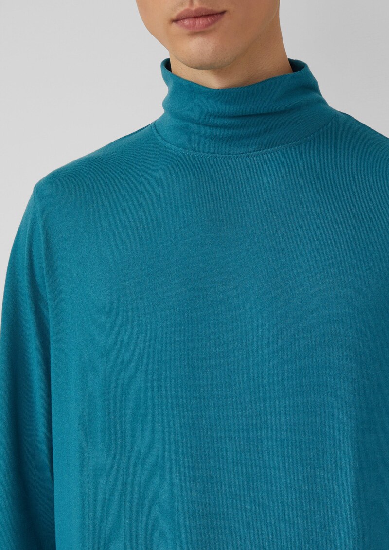 Weiches Sweatshirt mit Rollkragen