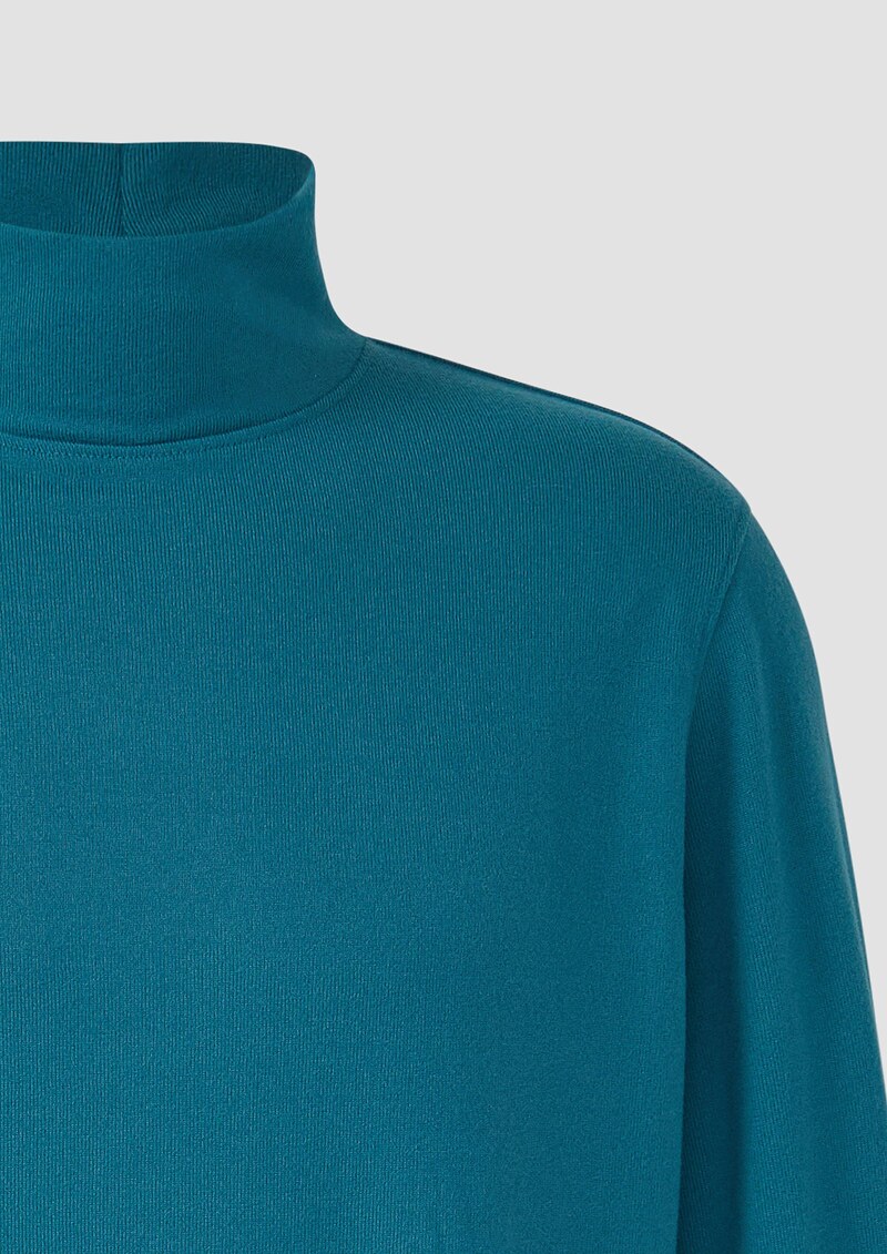 Weiches Sweatshirt mit Rollkragen