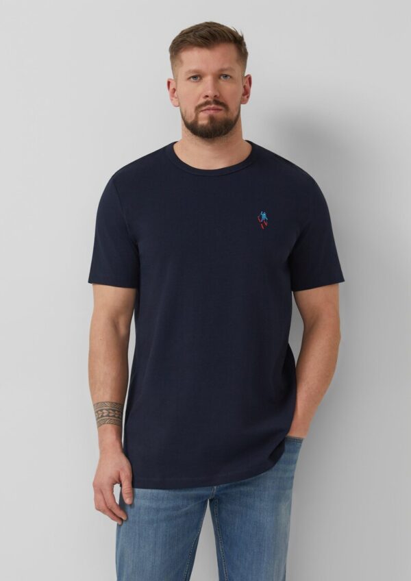 T-Shirt aus schwerem Jersey mit Artwork | Wintersport-Kollektion