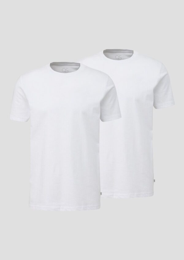 Doppelpack: Regular Fit-Shirt mit Rundhals