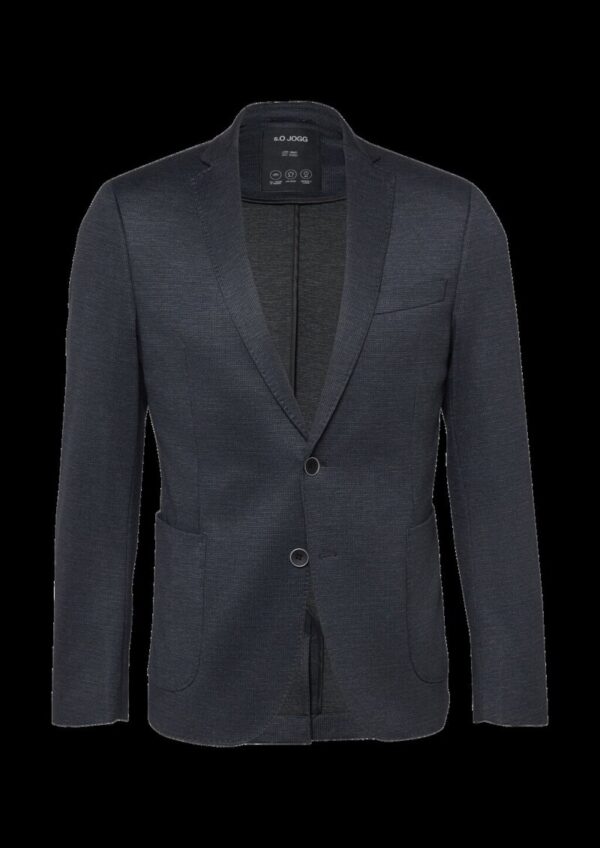 s.O JOGG: Elastisches Sakko mit Strukturmuster