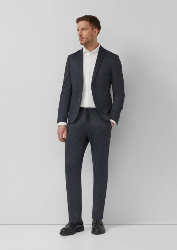 s.O JOGG: Elastisches Sakko mit Strukturmuster