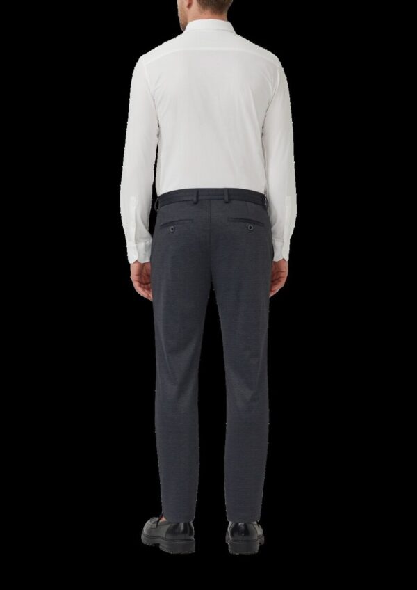 s.O JOGG: Elastische Anzughose Strukturmuster