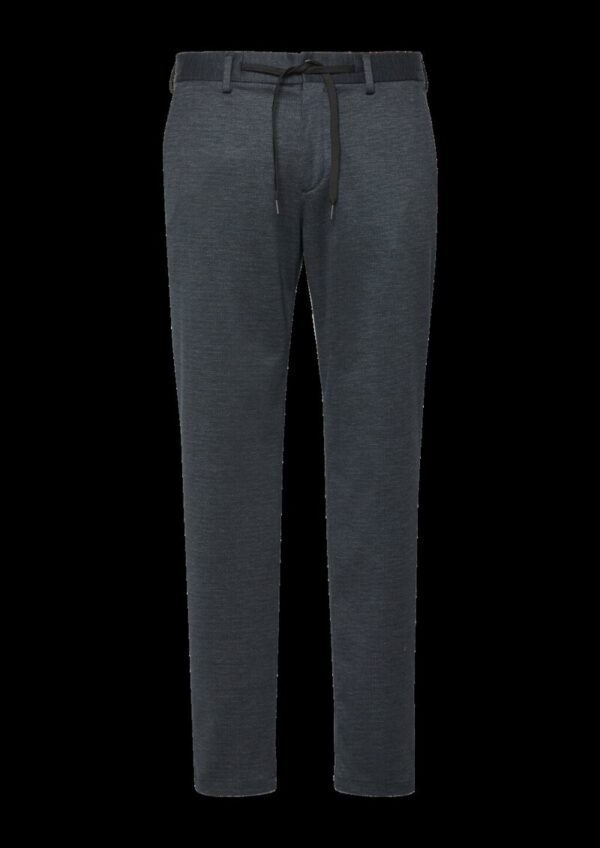 s.O JOGG: Elastische Anzughose Strukturmuster