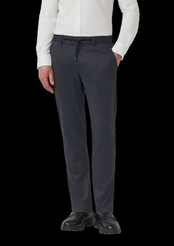 s.O JOGG: Elastische Anzughose Strukturmuster