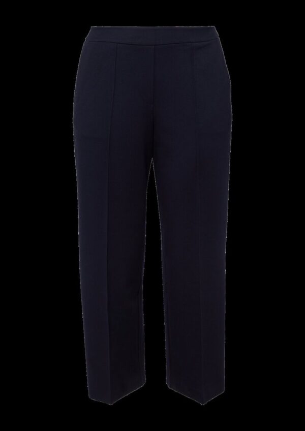 Wide Leg Interlock-Hose mit Biesen