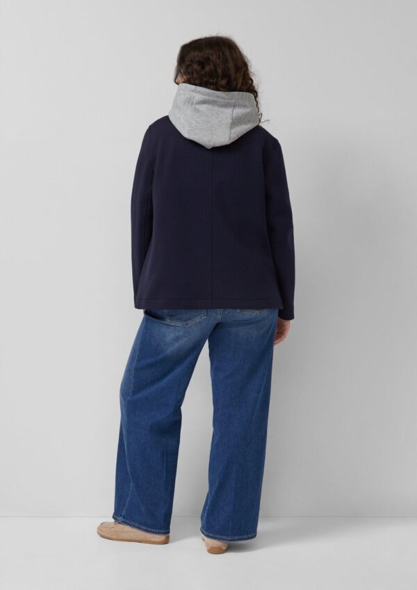 Cabanjacke aus Scuba mit herausnehmbarem Einsatz