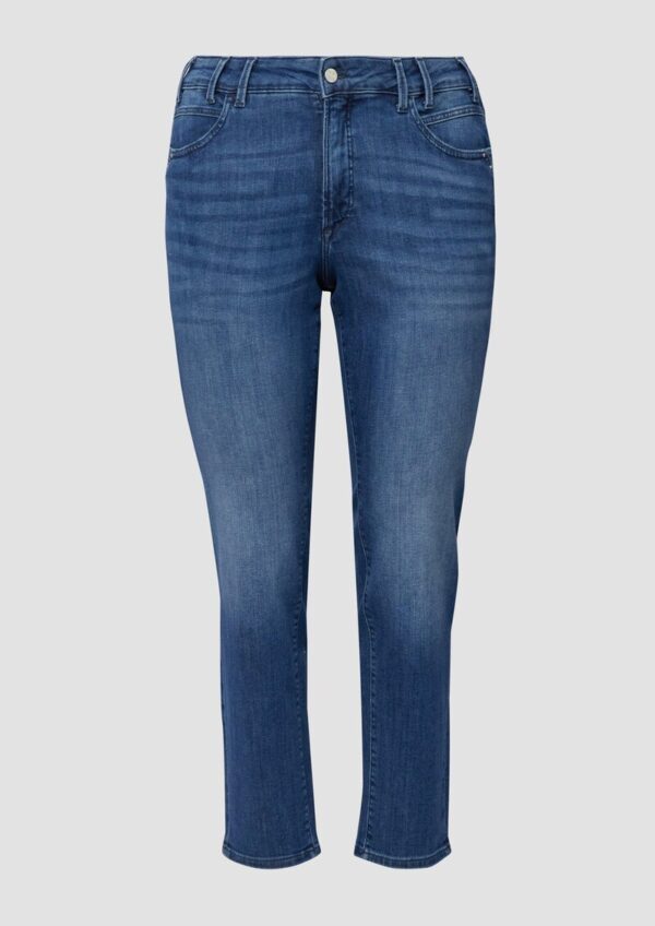 Jeans / Curvy Fit / Mide Rise / Slim Tapered Leg