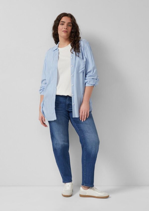 Jeans / Curvy Fit / Mide Rise / Slim Tapered Leg