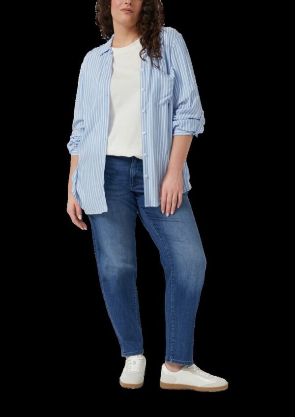 Jeans / Curvy Fit / Mide Rise / Slim Tapered Leg