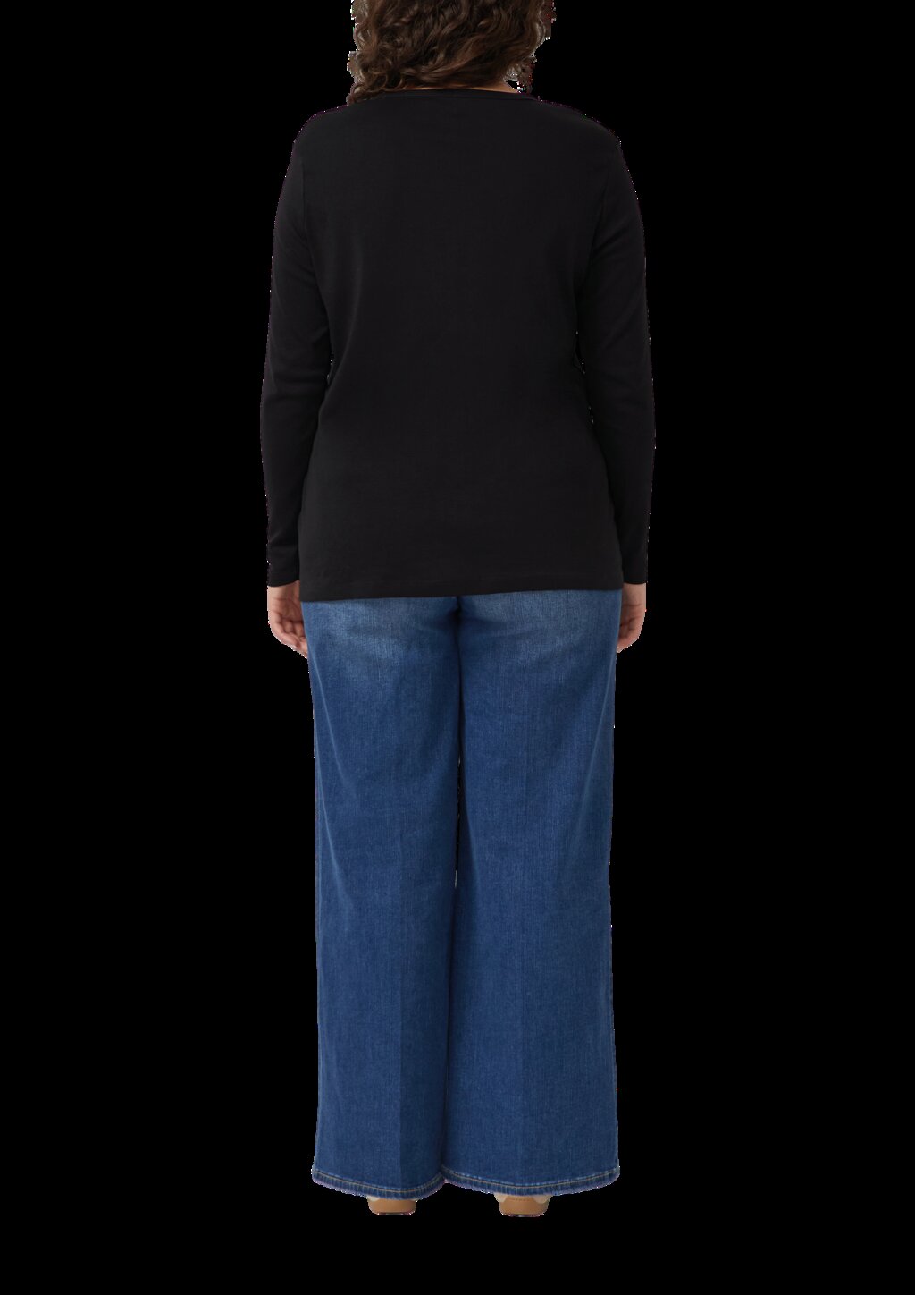 Basic Longsleeve aus Baumwolle