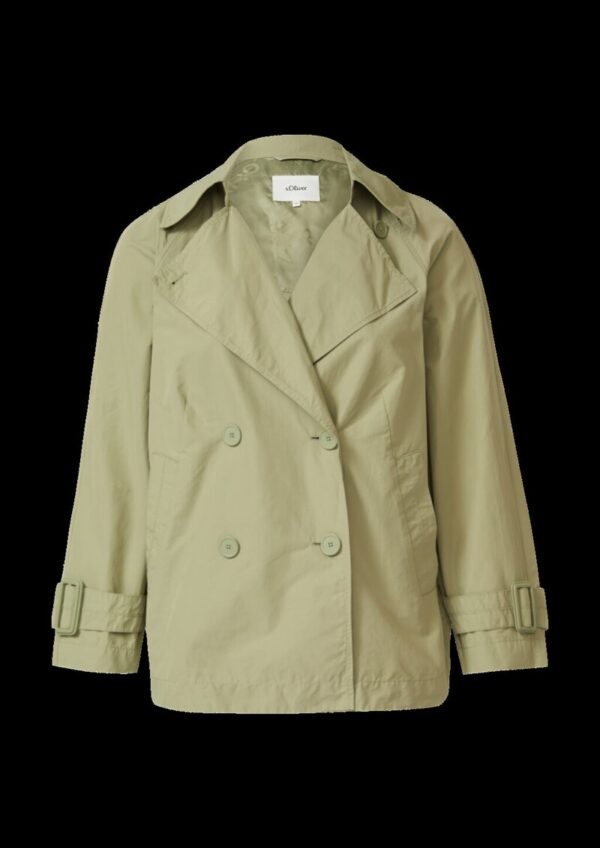 Cabanjacke im Relaxed Fit mit abgerundetem Saum