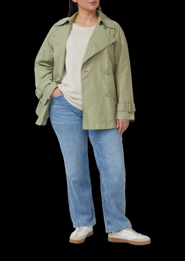 Cabanjacke im Relaxed Fit mit abgerundetem Saum