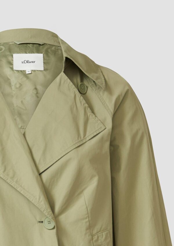 Cabanjacke im Relaxed Fit mit abgerundetem Saum