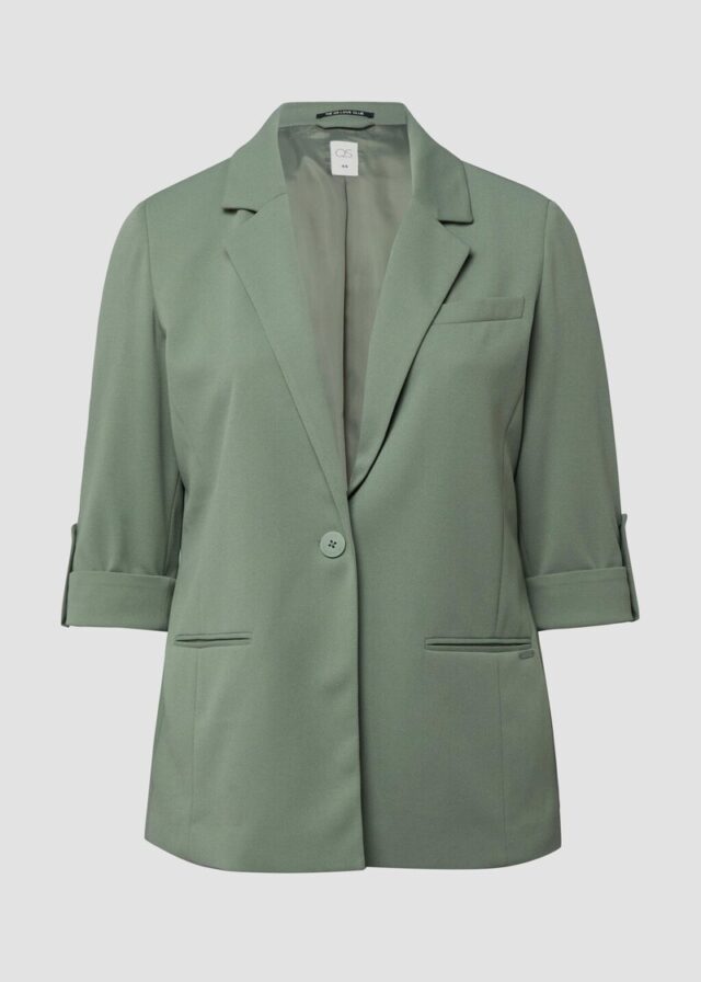Blazer mit Turn-ups