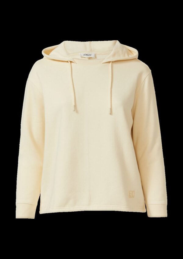 Hoodie mit Schlitz im Rückteil