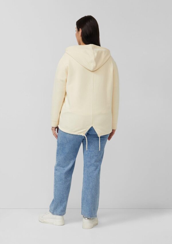 Hoodie mit Schlitz im Rückteil