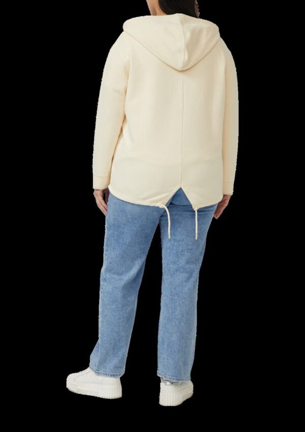 Hoodie mit Schlitz im Rückteil