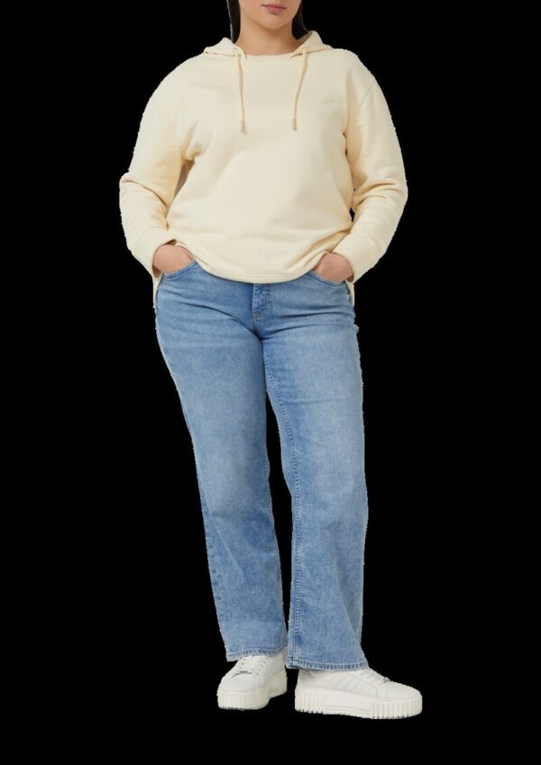 Hoodie mit Schlitz im Rückteil