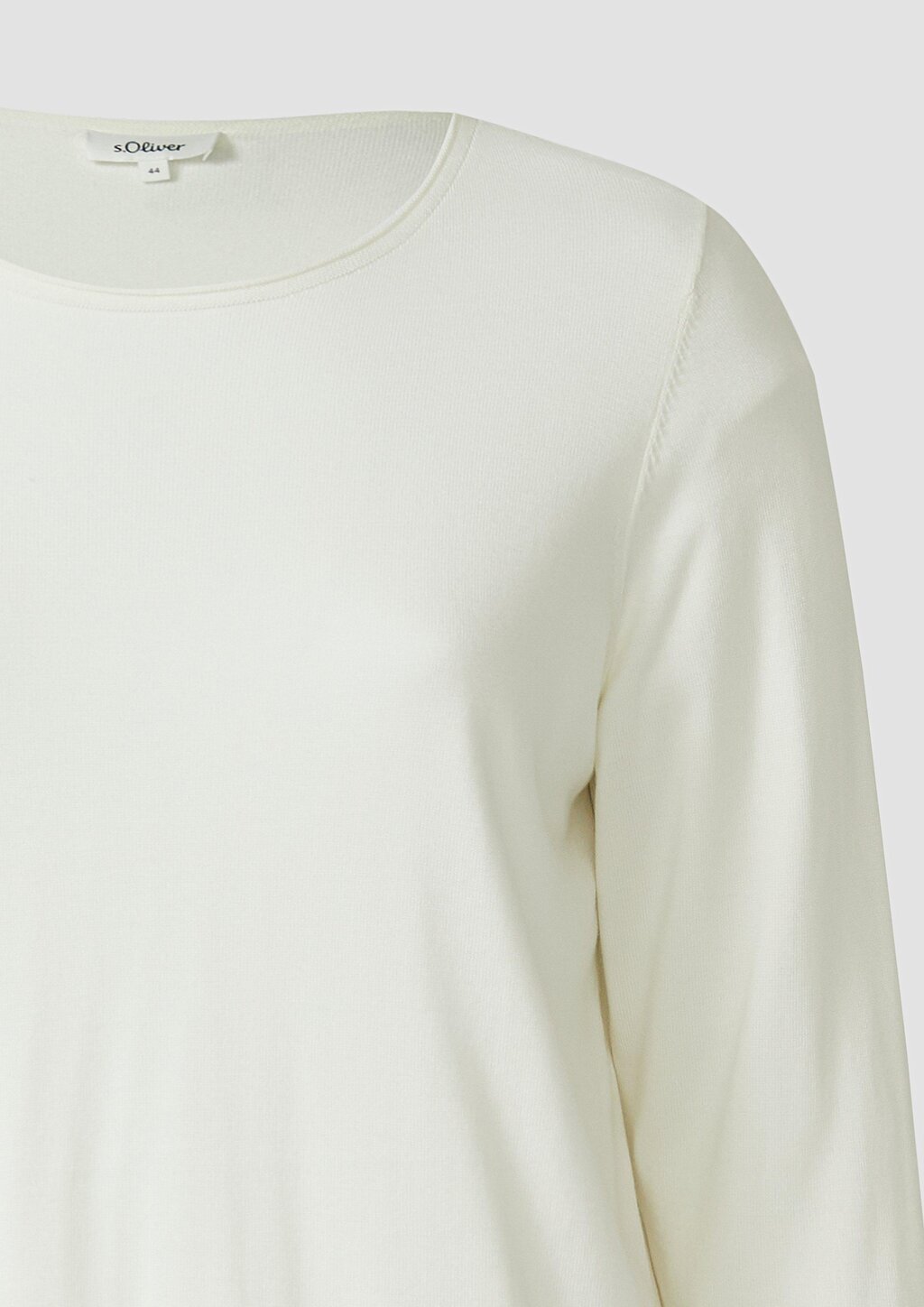 Strickpullover aus Baumwoll-Viskose-Mix