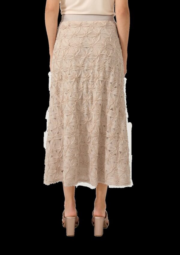 Plissierter Rock aus Polyester mit Viskosefutter