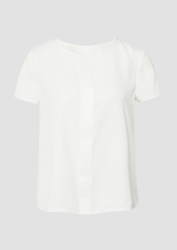 Lockeres Blusenshirt mit Blende