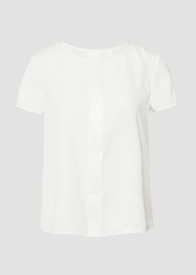 Lockeres Blusenshirt mit Blende