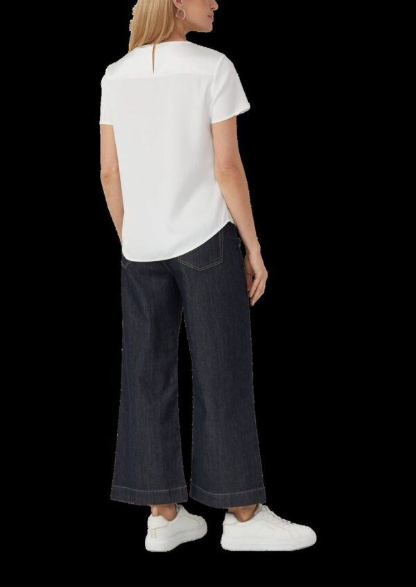 Lockeres Blusenshirt mit Blende