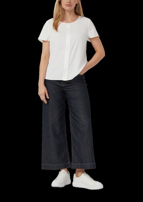 Lockeres Blusenshirt mit Blende