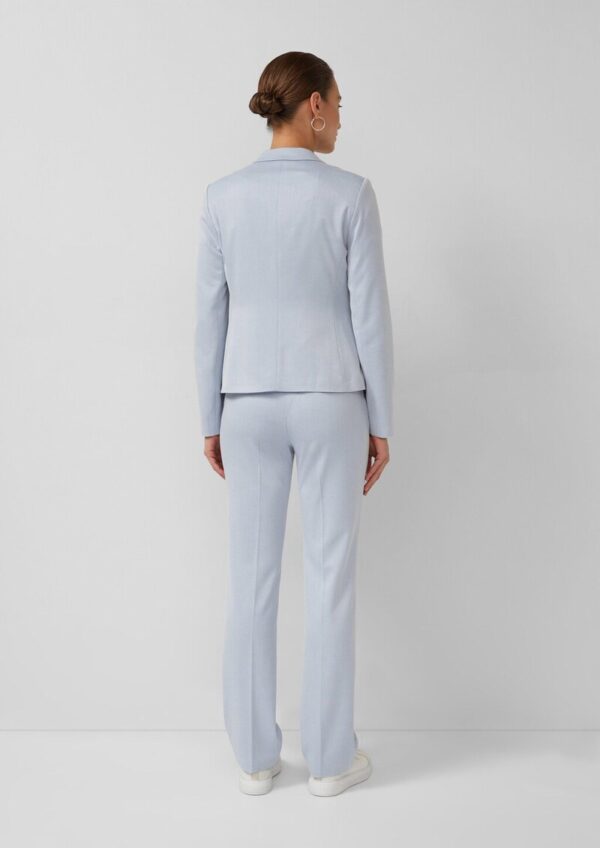 Verkürzter Slim-Fit-Blazer mit Struktur