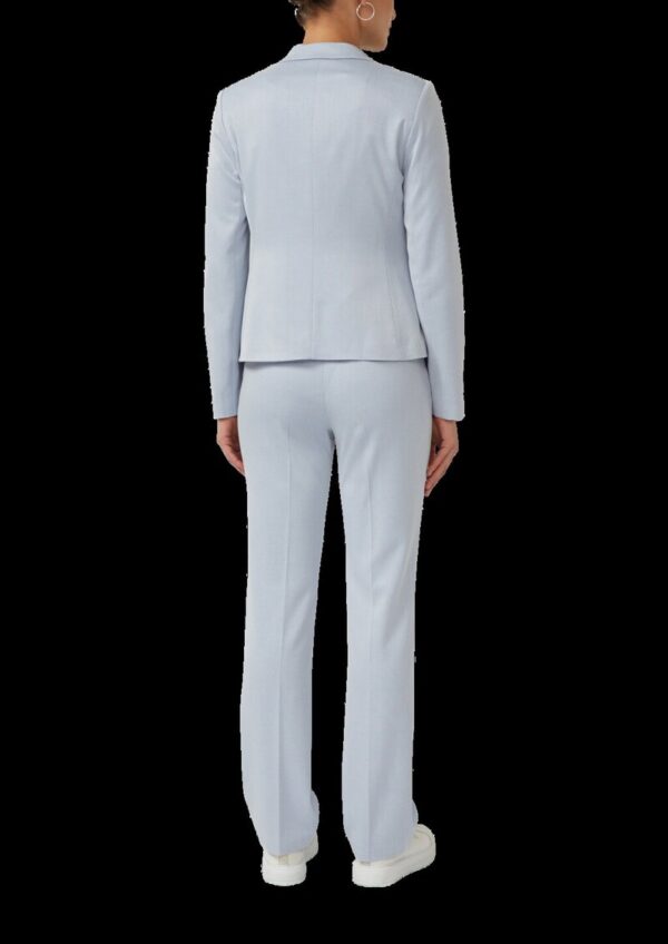 Verkürzter Slim-Fit-Blazer mit Struktur