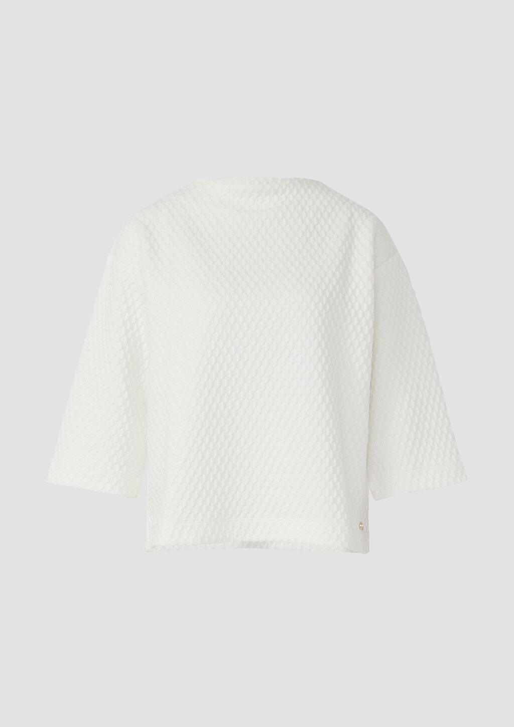 Strukturiertes Sweatshirt im Relaxed Fit