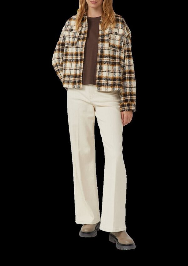 Verkürztes T-Shirt aus Interlockjersey