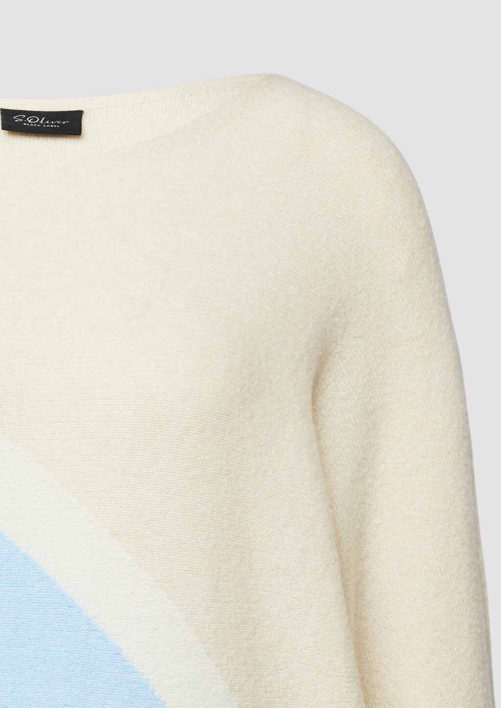 Feinstrickpullover mit Fledermausärmeln