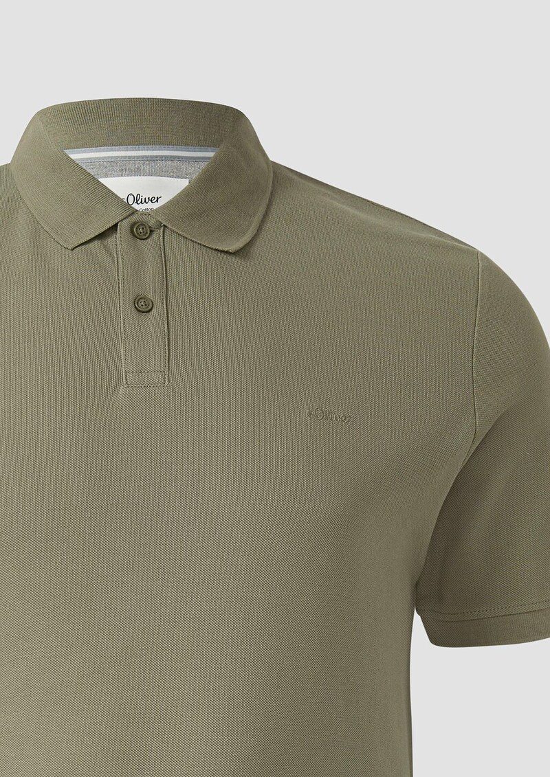 Poloshirt aus Baumwollpiqué
