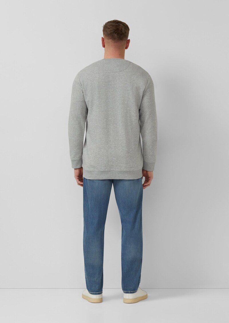 Weiches Sweatshirt mit Artwork im Relaxed Fit | Wintersport-Kollektion