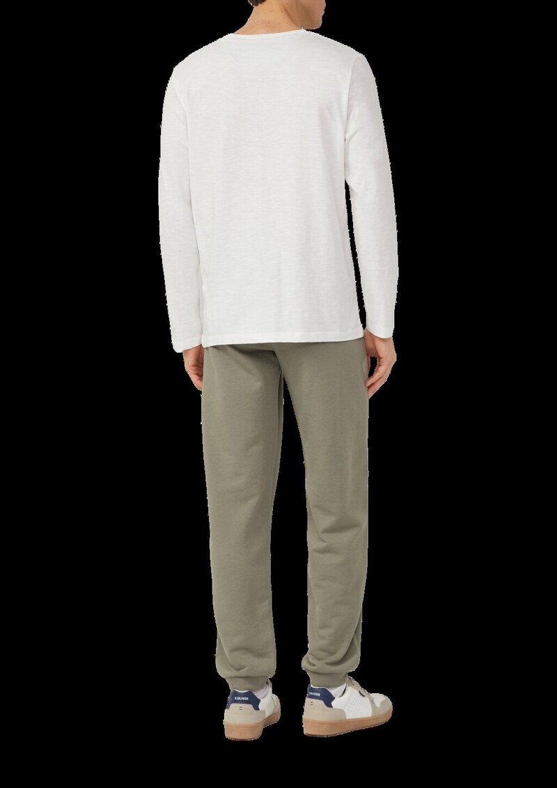 Detroit: Jogger aus Baumwollmix mit Reißverschlusstaschen