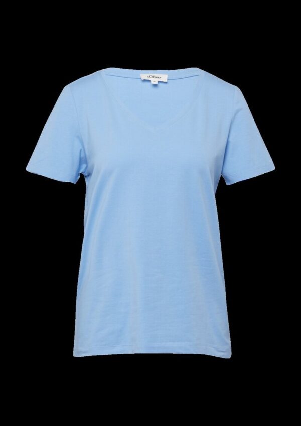 T-Shirt mit V-Ausschnitt