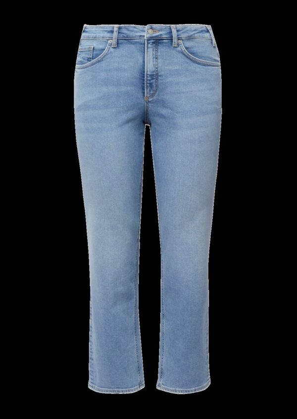Jeans / Slim Fit / Mid Rise / Straight Leg