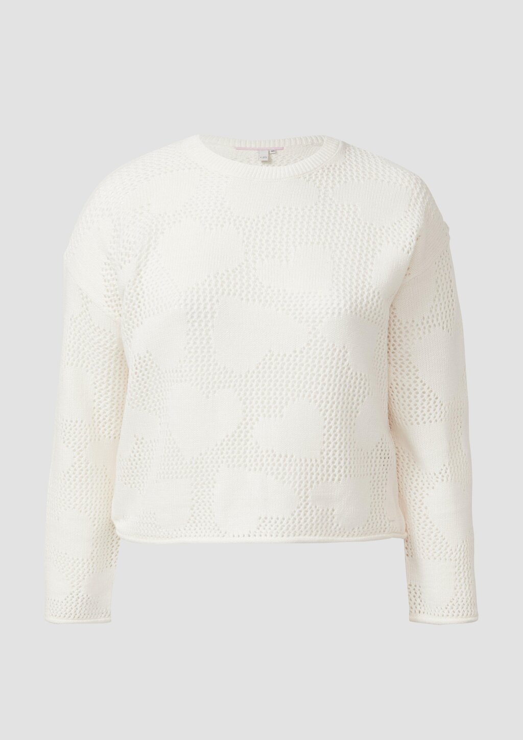 Transparenter Pullover