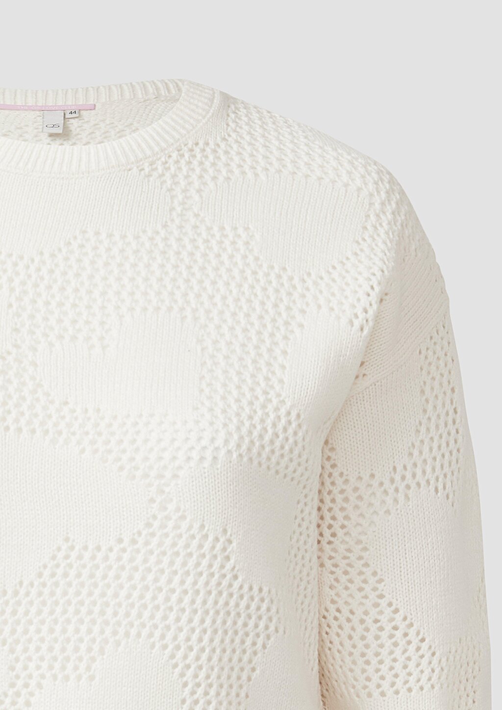 Transparenter Pullover