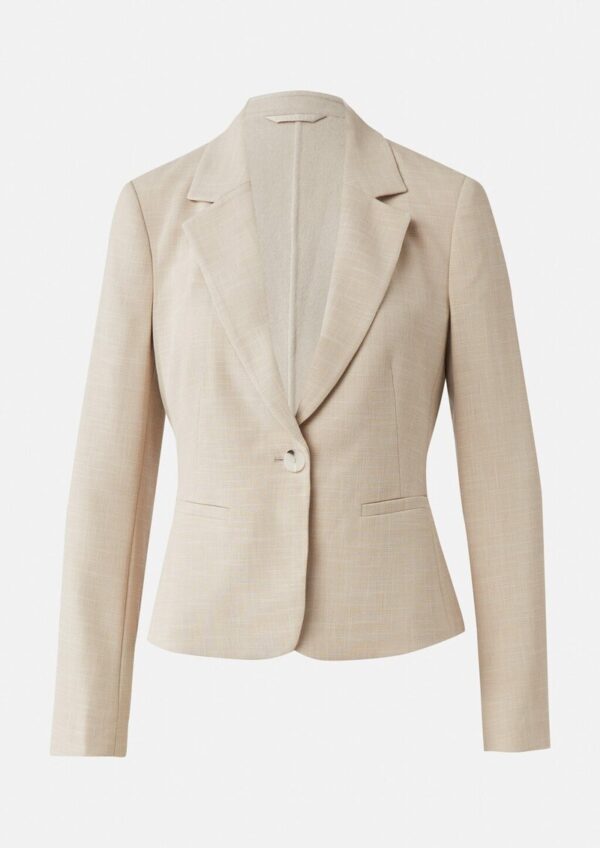 Taillierter Blazer in Strukturware