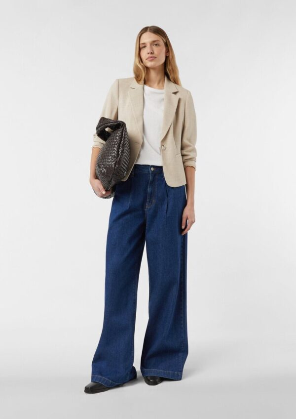 Taillierter Blazer in Strukturware