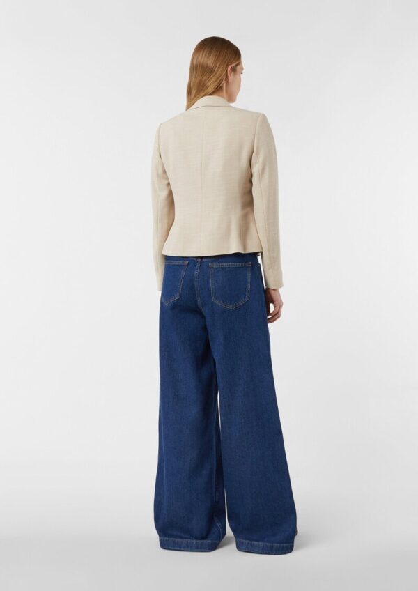 Taillierter Blazer in Strukturware