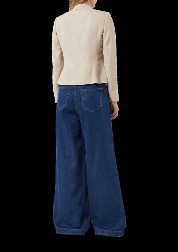 Taillierter Blazer in Strukturware